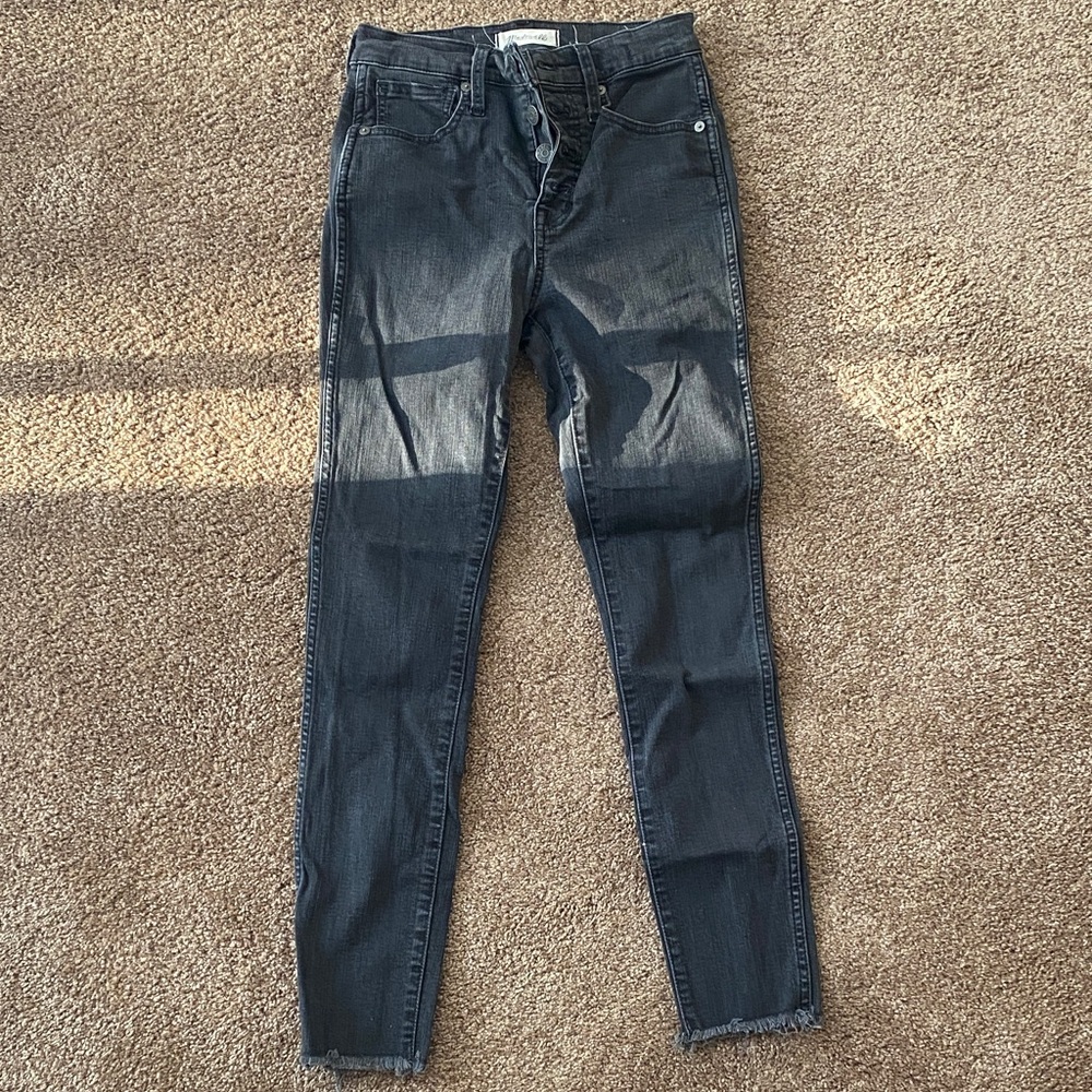 Madewell high rise Women's Black Skinny Jeans